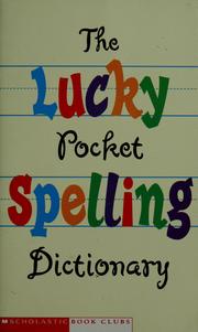 Cover of: The lucky pocket spelling dictionary