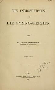 Cover of: Dis Angiospermen und die Gymnospermen