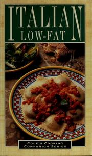 Cover of: Low-fat Italian.