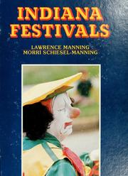 Cover of: Indiana festivals by Lawrence Manning