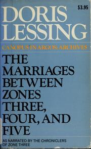 Cover of: The marriages between Zones Three, Four, and Five by Doris Lessing