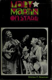 Cover of: Mary Martin on stage