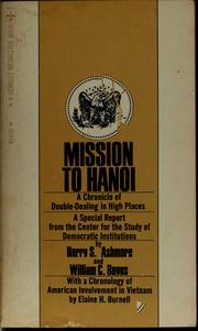 Cover of: Mission to Hanoi