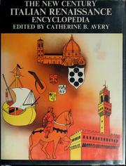 Cover of: The New Century Italian Renaissance encyclopedia.