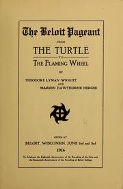 Cover of: The Beloit pageant: from the turtle to the flaming wheel