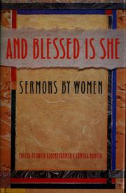 Cover of: And Blessed Is She: Sermons by Women