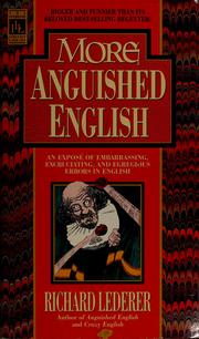 Cover of: More anguished english