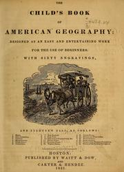 Cover of: The child's book of American geography