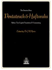 Cover of: The Pentateuch and Haftorahs