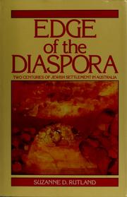 Cover of: Edge of the diaspora: two centuries of Jewish settlements in Australia