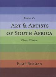 Cover of: Art and Artists of South Africa by 
