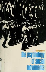 Cover of: The psychology of social movements by Hadley Cantril
