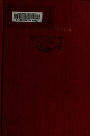 Cover of: Rabbi and minister: the friendship of Stephen S. Wise and John Haynes Holmes.