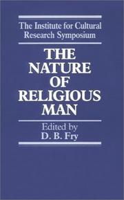 Cover of: The Nature of Religious Man : Tradition and Experience