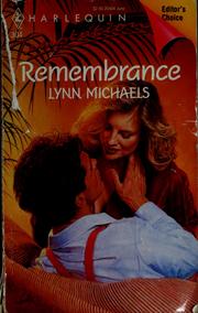 Cover of: Rememberance