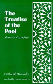 Cover of: The Treatise of the Pool by Obadiah ben Abraham Maimonides
