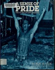 Cover of: A sense of pride by Roy M. Coe, Roy M. Coe