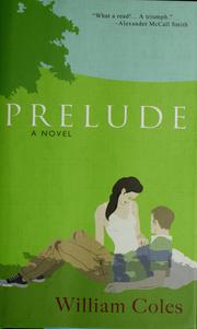 Cover of: Prelude by William Coles