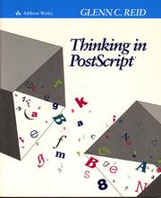 Cover of: Thinking in PostScript