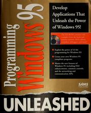 Cover of: Programming Windows 95 unleashed.
