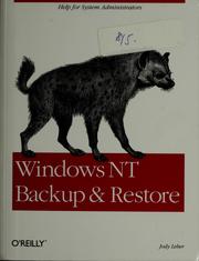 Cover of: Windows NT backup & restore