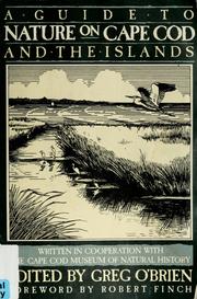 Cover of: Nature on the Cape Cod Islands