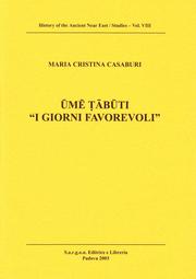 Cover of: Ume tabuti: i giorni favorevoli