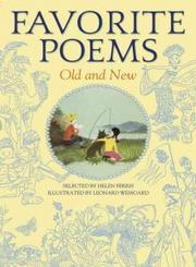 Cover of: Favorite poems old and new by 