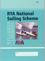 Cover of: RYA National Sailing Scheme
