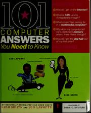 Cover of: 101 Computer Answers You Need to Know