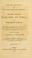 Cover of: Researches into the causes, nature, and treatment of the more prevalent diseases of India