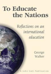 Cover of: To Educate the Nations