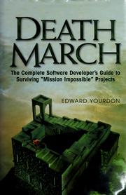 Cover of: Death march | Edward Yourdon