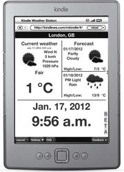 Kindle Weather Station