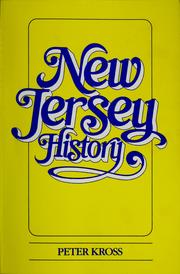 Cover of: New Jersey history