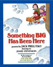 Cover of: Something Big Has Been Here by 