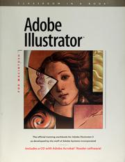 Cover of: Adobe Illustrator: Classroom in a Book (Classroom in a Book (Adobe))