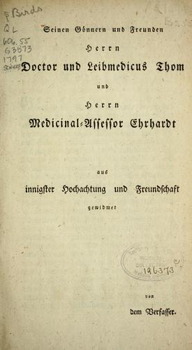 Deutsche Fauna, oder, Kurzgefasste Naturgeschichte der Thiere Deutschlands by Moritz Balthasar Borkhausen