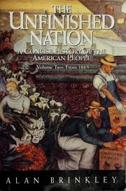 Cover of: The unfinished nation by Alan Brinkley