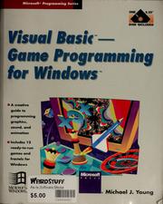 Cover of: Visual basic--game programming for windows