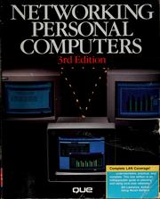 Cover of: Networking personal computers