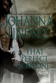 Cover of: That perfect someone