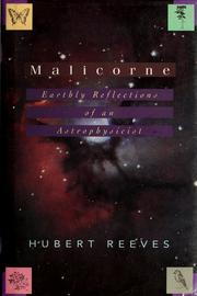 Cover of: Malicorne: earthly reflections of an astrophysicist