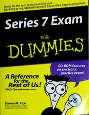 Cover of: Series 7 exam for dummies