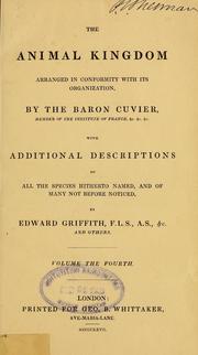 Cover of: The class Mammalia by Baron Georges Cuvier