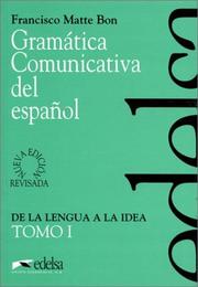 Cover of: Gramatica Comunicativa del Español Tomo I