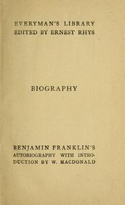 Cover of: Memoirs of the life & writings of Benjamin Franklin