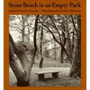 Cover of: Stone Bench in an Empty Park