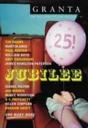 Cover of: Jubilee (Granta: The Magazine of New Writing)