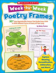 Cover of: Week-by-Week Poetry Frames by 